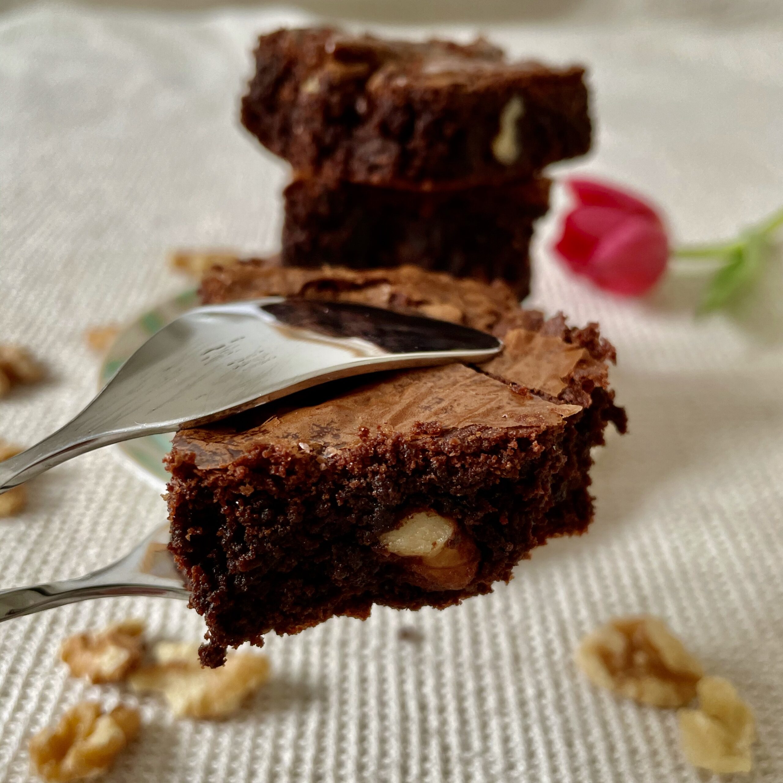 Brownies mit Walnüssen - Hunger auf Süßes