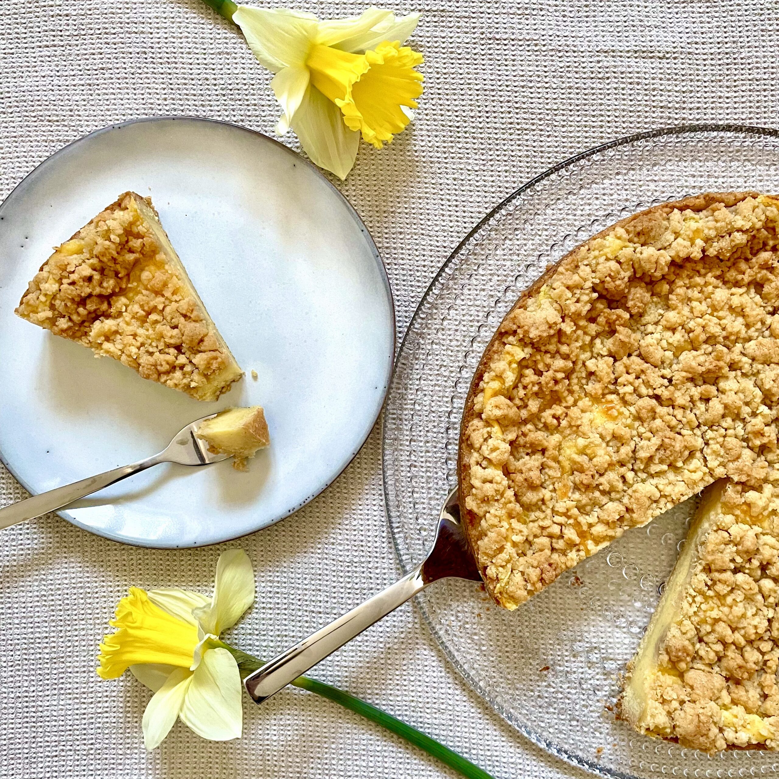 Pudding-Streuselkuchen