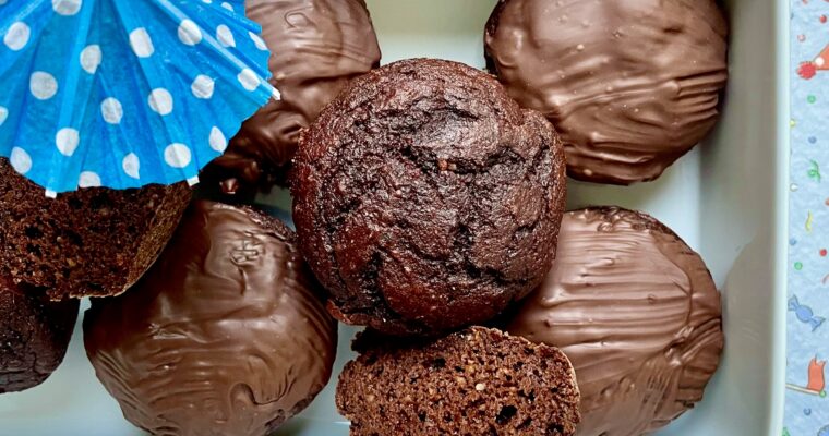 Rote-Bete-Schoko-Muffins