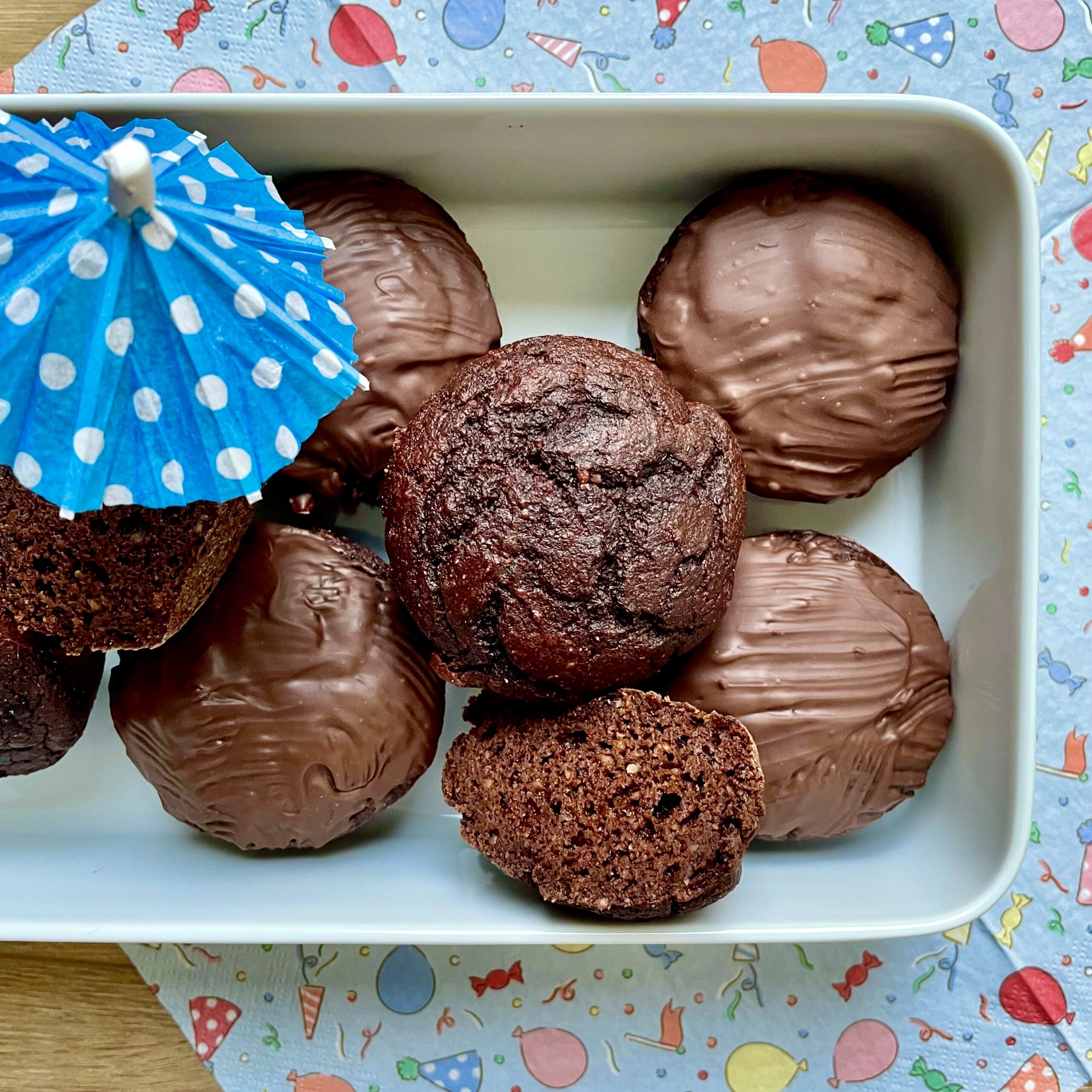 Rote-Bete-Schoko-Muffins